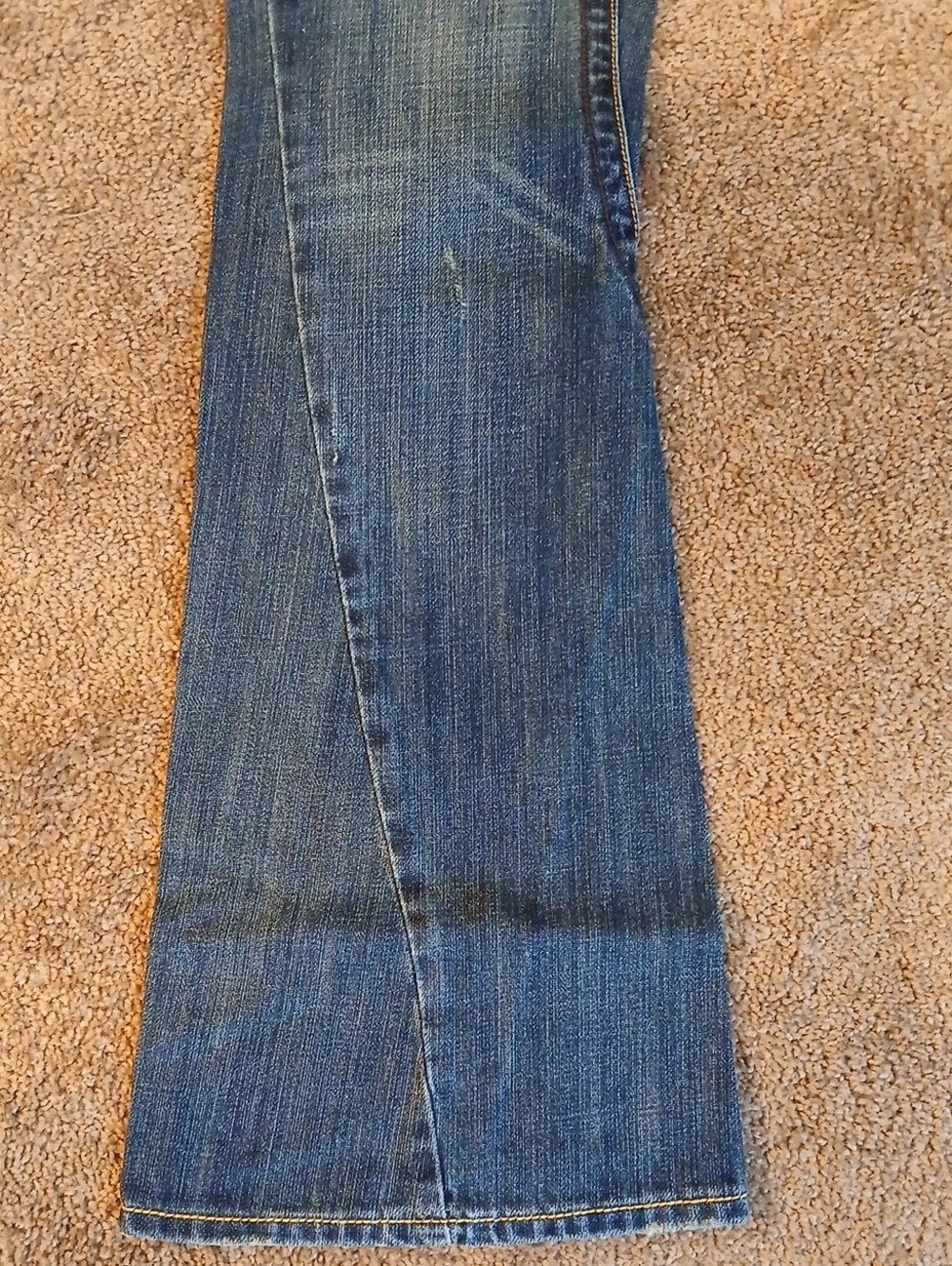 True Religion Ladie's Joey Big T "Dusty Road" Flare Leg Jeans Size:6 - Picture 7 of 16